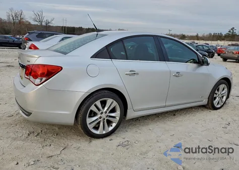 2012 Chevrolet Cruze Ltz z USA, uszkodzony, nr VIN 1G1PH5SC6C7239780
